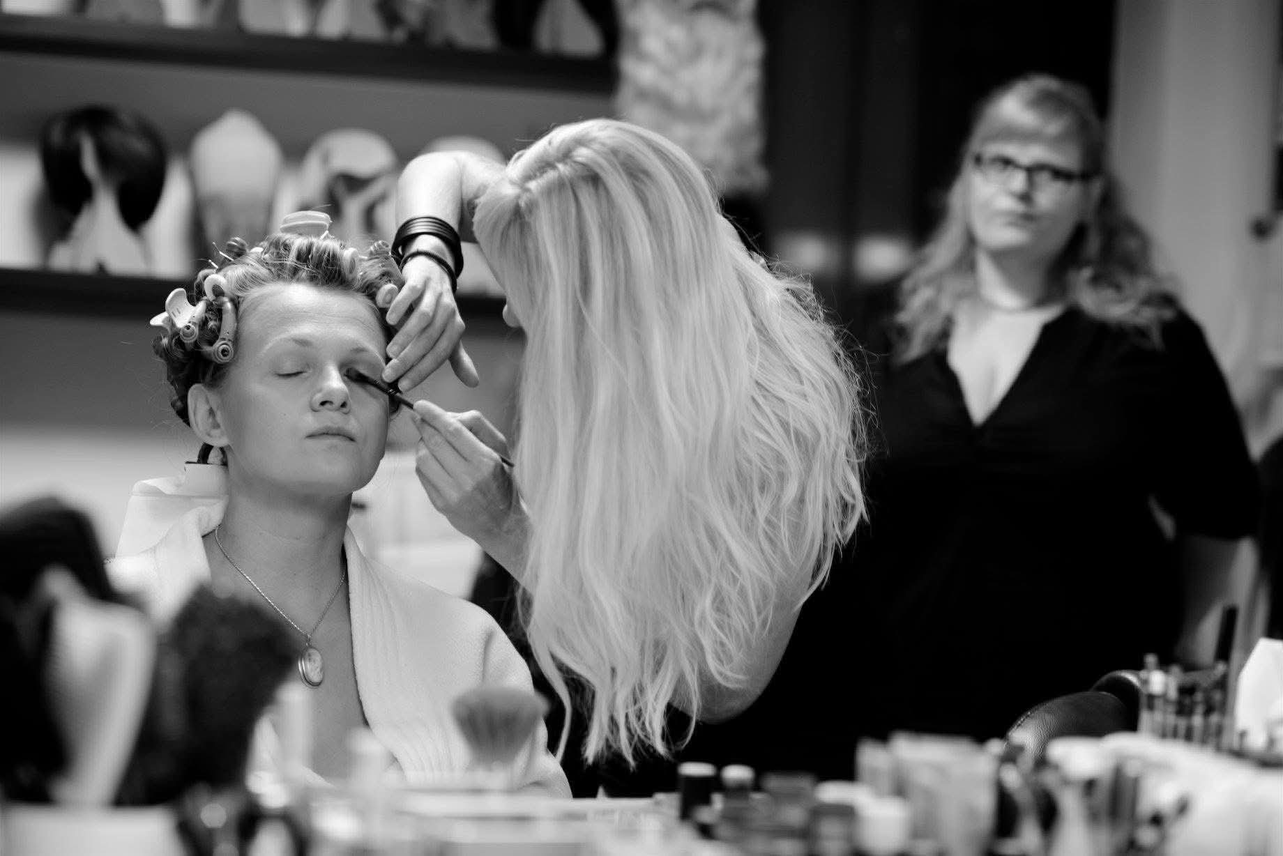 Backstage · Makeup